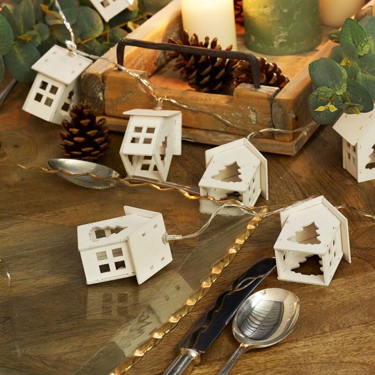 2M 10pcs LED Fairy Light String for Christmas Decor