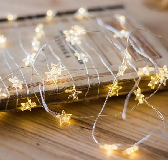 Newsoo Copper Star LED String Lights for Room Decor