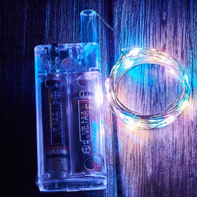 3M Copper Wire LED Fairy Lights for Holiday Decoration