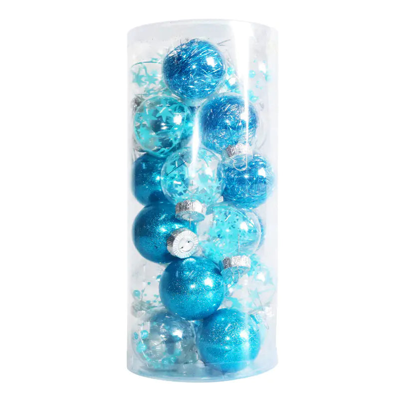 24-Pack 6cm Colorful Christmas Ornaments