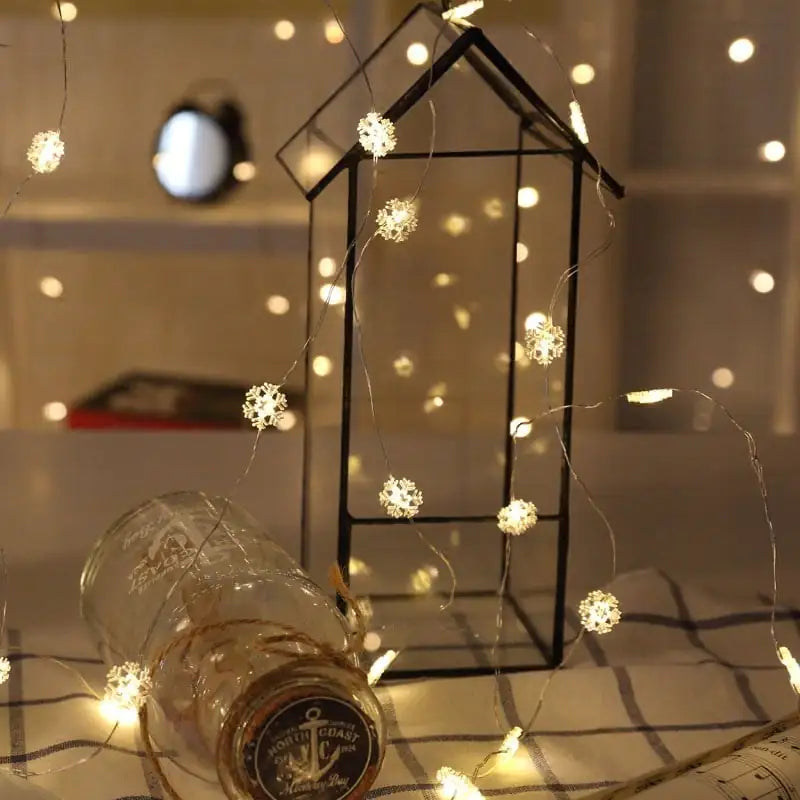 Newsoo Copper Star LED String Lights for Room Decor