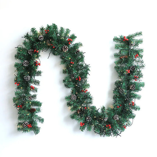 Green Christmas Garland