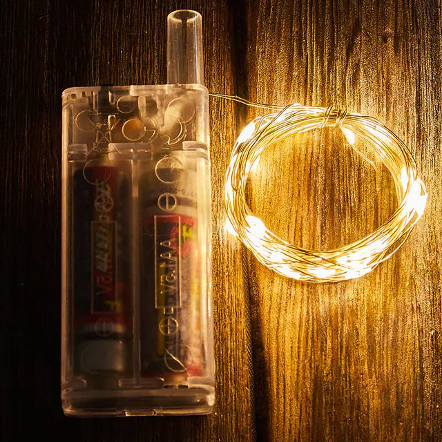 3M Copper Wire LED Fairy Lights for Holiday Decoration