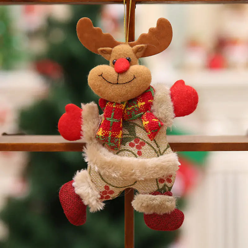 Christmas Tree Accessories with Snowman and Ornaments